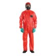 Imágen de Ansell Microchem AlphaTec 68-CFR Rojo 4XG PVC/Tejido tratado con FR Desechable Overol resistente al fuego (Imagen principal del producto)
