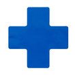 Imágen de Brady ToughStripe Max Azul en forma de cruz en forma de cruz Laminado Interior Vinilo 170013 Etiqueta de marca de esquina (Imagen principal del producto)