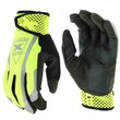 Imágen de West Chester Extreme Work VizX 89308 Negro/Amarillo de alta visibilidad 2XG Cuero Sintético Cuero Guantes de trabajo (Imagen principal del producto)