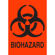 Imágen de Brady B-585 Acrílico Rectángulo Naranja Inglés Etiquetas de peligro biológicobiológico 18766LS-A (Imagen principal del producto)