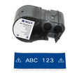 Imágen de Brady Blanco sobre azul Vinilo Transferencia térmica M5C-1500-595-BL-WT Etiquetas para todo tipo de clima (Imagen principal del producto)
