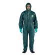 Imágen de Ansell Microchem AlphaTec 68-4000 Verde Grande Laminado de película microporosa Desechable Overoles resistentes a productos químicos (Imagen principal del producto)