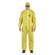 Imágen de Ansell Microchem AlphaTec 68-2300 Amarillo 2XG Polietileno Desechable Overoles resistentes a productos químicos (Imagen principal del producto)