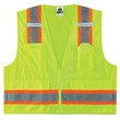 Imágen de Ergodyne Glowear 8248Z Lima de alta visibilidad 4EG/5EG Poliéster Malla/Sólido Chaleco de alta visibilidad (Imagen principal del producto)