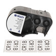 Imágen de Brady Negro sobre blanco Nailon Transferencia térmica M5-118-499 Etiquetas adhesivas multiuso agresivas (Imagen principal del producto)