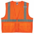 Imágen de Ergodyne Glowear 8220Z Naranja de alta visibilidad Pequeño/Mediano Poliéster Malla Chaleco de alta visibilidad (Imagen principal del producto)