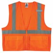 Imágen de Ergodyne Glowear 8220Z Naranja de alta visibilidad Grande/XG Poliéster Malla Chaleco de alta visibilidad (Imagen principal del producto)