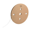 Imágen de Brady PermaSleeve Blanco Poliolefina Transferencia térmica HX-C-250-WT-K Etiquetas termorretráctiles para impresora de transferencia térmica continua (Imagen principal del producto)