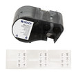 Imágen de Brady WorkHorse Negro sobre blanco Polipropileno Transferencia térmica M5-01-425-FT Etiquetas adhesivas con bandera para cable y alambre (Imagen principal del producto)