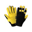 Imágen de Global Glove Thunder Glove SG7700in Negro/Amarillo Grande Cuero/Caucho/Spandex Gamuza Cuero/Caucho/Spandex Guantes de mecánico (Imagen principal del producto)