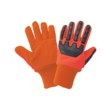 Imágen de Global Glove Cotton Corded with Impact Protection Naranja Talla única Algodón/Poliéster Guantes de trabajo (Imagen principal del producto)