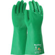 Imágen de PIP MaxiChem Verde Grande Mezcla de nitrilo Mezcla de nitrilo Apoyado Guantes resistentes a productos químicos (Imagen principal del producto)