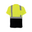 Imágen de Global Glove FrogWear GLO-B007 Amarillo/negro poliéster Malla Birdseye Camisa de alta visibilidad (Imagen principal del producto)