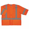 Imágen de Ergodyne Glowear 8320Z Naranja de alta visibilidad 2EG/3EG Poliéster Malla Chaleco de alta visibilidad (Imagen principal del producto)