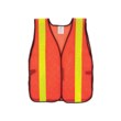 Imágen de Global Glove FrogWear HV Naranja de alta visibilidad Grande Malla Poliéster Chaleco de seguridad de alta visibilidad (Imagen principal del producto)