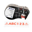 Imágen de Brady Rojo sobre blanco Vinilo Transferencia térmica M4C-1000-595-WT-RD Etiquetas para todo tipo de clima (Imagen principal del producto)