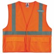 Imágen de Ergodyne Glowear 8220HL Naranja de alta visibilidad Grande/XG Poliéster Malla Chaleco de alta visibilidad (Imagen principal del producto)