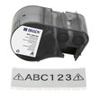 Imágen de Brady Negro sobre blanco Retrorreflectante Plástico Transferencia térmica M5C-1500-584 Etiquetas retro reflectantes para todo tipo de clima (Imagen principal del producto)