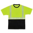 Imágen de Ergodyne GloWear 8280BK Lima/Negro Tejido de poliéster Camisa de alta visibilidad (Imagen principal del producto)