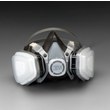 Imágen de 3M 5000 Series 53P71 Gris Grande Elastómero termoplástico Respirador de careta de media máscara (Imagen principal del producto)