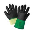 Imágen de Global Glove Samurai Glove Aralene CR292 Negro/Verde Grande PVC/Nitrilo Guantes resistentes a productos químicos (Imagen principal del producto)