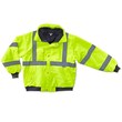 Imágen de Ergodyne Glowear 8380 Lima de alta visibilidad Grande Poliéster (cáscara)/poliuretano (recubrimiento) Chaqueta de trabajo (Imagen principal del producto)