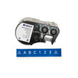 Imágen de Brady Blanco sobre azul Vinilo Transferencia térmica M4C-750-595-BL-WT Etiquetas para todo tipo de clima (Imagen principal del producto)