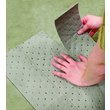 Imágen de Brady Alto tráfico Gris Polipropileno Con orificios 8 gal Rollo absorbente (Imagen principal del producto)