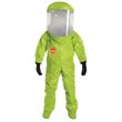 Imágen de DuPont Tychem 10000 Nivel A Amarillo lima Grande Tychem 10000 Reutilizable Traje encapsulado (Imagen principal del producto)