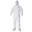Imágen de Kimberly-Clark Kleenguard A40 Blanco 4XG Laminado de película microporosa Overoles desechables para trabajo y uso general (Imagen principal del producto)