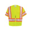 Imágen de Global Glove Frogwear GLO-12LED Contraste de lima/Naranja 6XL Malla Chaleco de alta visibilidad (Imagen principal del producto)