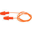 Imágen de PIP Naranja Universal Elastómero termoplástico (TPE) Reutilizable Bridas Tapones para los oídos (Imagen principal del producto)