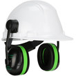 Imágen de PIP Dynamic Hercules Negro/Verde Universal Montaje de cascos Orejeras de protección (Imagen principal del producto)