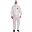 Imágen de Ansell Microchem AlphaTec 68-1800 Blanco Grande Polietileno Desechable Overol resistente a productos químicos (Imagen principal del producto)