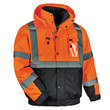 Imágen de Ergodyne GloWear 8381 Naranja XL Poliéster (cáscara)/poliuretano (recubrimiento) Chaqueta de trabajo (Imagen principal del producto)
