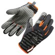 Imágen de Ergodyne ProFlex 821 Negro/Naranja Grande Malla de poliéster Malla de poliéster Guantes de trabajo (Imagen principal del producto)