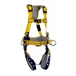 Imágen de DBI-SALA Delta Amarillo Mediano Estilo chaleco Almohadilla de hombro, espalda y pierna Arnés para el cuerpo (Imagen principal del producto)