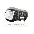 Imágen de Brady PermaSleeve Negro sobre blanco Poliolefina Transferencia térmica M4C-187-342 Etiqueta termorretráctil (Imagen principal del producto)