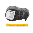 Imágen de Brady PermaSleeve Negro sobre amarillo Poliolefina Transferencia térmica M4C-250-7641-YL Etiqueta termorretráctil de baja emisión de humos y sin halógenos (Imagen principal del producto)