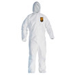 Imágen de Ansell KleenGuard A30 Blanco Grande Microfuerza Desechable Overoles resistentes a productos químicos (Imagen principal del producto)
