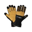 Imágen de Global Glove Gripster Sport AC2008SC Oro/Negro Grande Cuero Piel de cabra Guantes resistentes a cortes (Imagen principal del producto)