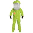 Imágen de DuPont Tychem 10000 Nivel A Amarillo lima Grande Tychem 10000 Reutilizable Entrada frontal Traje encapsulado (Imagen principal del producto)