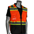 Imágen de PIP 302-0670T Naranja de alta vis. Grande Poliéster Malla/Sólido Chaleco de alta visibilidad (Imagen principal del producto)