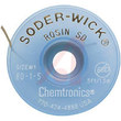 Imágen de Chemtronics Soder-Wick - 80-1-5 Trenza de desoldadura de núcleo de fundente de colofonia (Imagen principal del producto)
