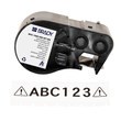 Imágen de Brady Negro sobre blanco Vinilo Transferencia térmica M4C-1000-595-WT-BK Etiquetas para todo tipo de clima (Imagen principal del producto)