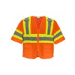 Imágen de Global Glove FrogWear HV Naranja y amarillo/verde de alta visibilidad Grande Malla Poliéster Chaleco de topógrafo de alta visibilidad (Imagen principal del producto)