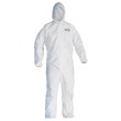Imágen de Kimberly-Clark Kleenguard A40 Blanco Grande Laminado de película microporosa Overoles desechables para trabajo y uso general (Imagen principal del producto)