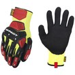 Imágen de Mechanix Wear M-Pact CR3A3 Amarillo fluorescente Pequeño Poliéster/TPR Poliéster/TPR Guantes de trabajo (Imagen principal del producto)