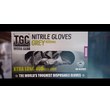 TGC Grey Glove - Long Cuff Tough Nitrile 400mm and 600mm