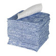 Imágen de Brady SPC Azul/Blanco Polipropileno Con orificios 24 gal Almohadilla absorbente (Imagen principal del producto)